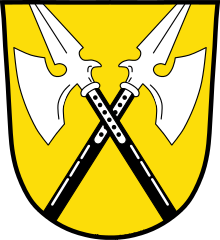 wappen für den hallstadt öffnungsdienst